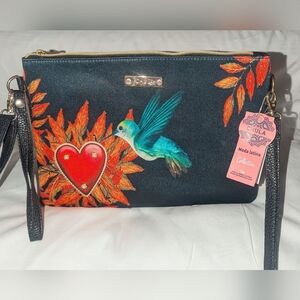 Chula Moda Latina Versatile Crossbody Bag With Vibrant Design.